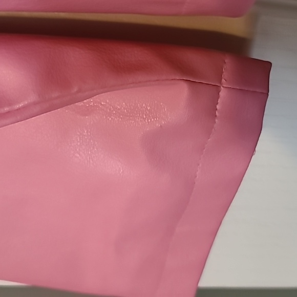 Pink blazer with one button - Picture 5 of 10